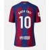 Cheap Barcelona Ansu Fati #10 Home Football Shirt Women 2023-24 Short Sleeve